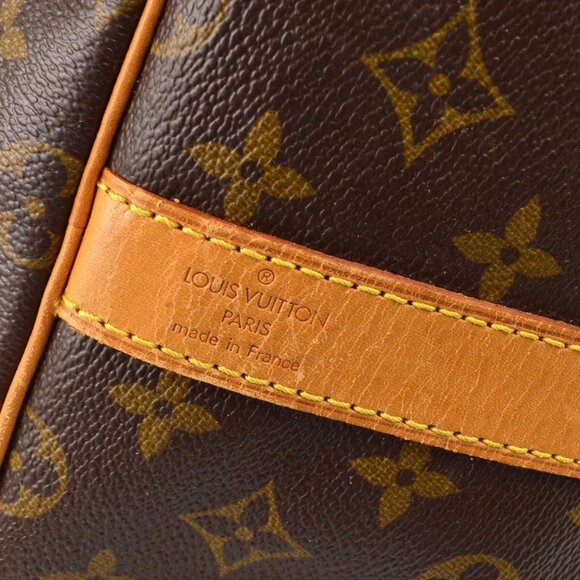 Louis Vuitton Keepall Bag Duffle 55 Brown Canvas - Picture 8 of 12